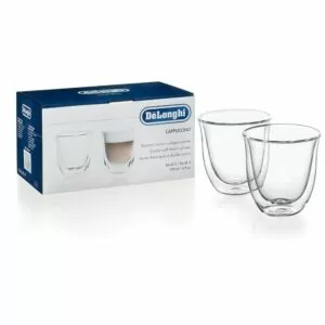 Набір склянок DeLonghi Cappuccino 190 мл (2 шт.)
