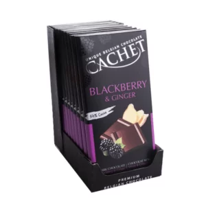 CACHET DARK CHOCOLATE BLACKBERRY AND GINGER 100ГР