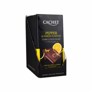Cachet Pepper and Lemon Flavour 57% Cacao 100 гр.